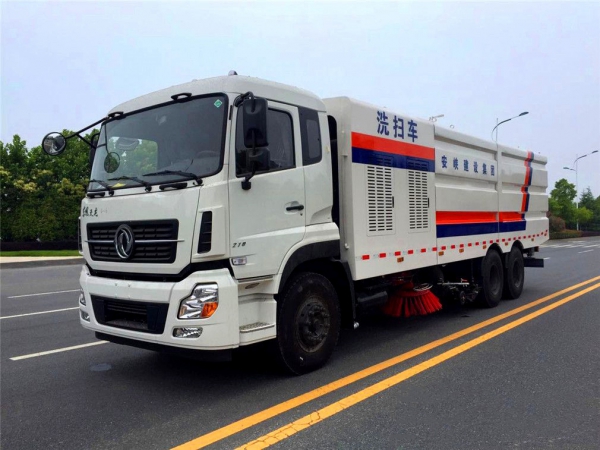 13方水 9方塵東風天龍后雙橋 洗掃車 13方水 9方塵東風天龍后雙橋 洗掃車