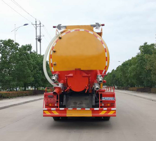 程力威牌CLW5250GQWE6型清洗吸污車 程力威牌CLW5250GQWE6型清洗吸污車
