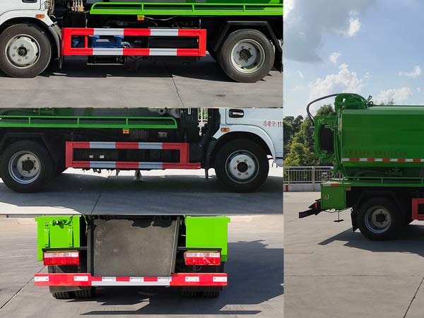 程力威牌CLW5121GQWE6型清洗吸污車 程力威牌CLW5121GQWE6型清洗吸污車