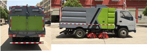 程力威牌CLW5070TSLJ6型掃路車 程力威牌CLW5070TSLJ6型掃路車