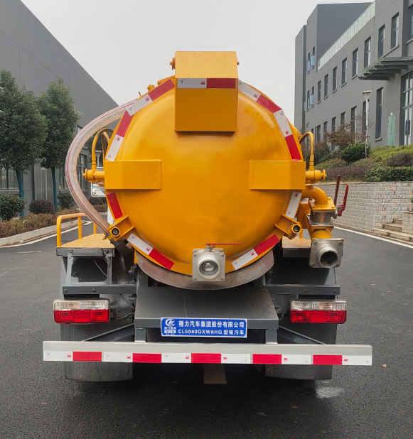 程力牌CL5040GXW6HQ型吸污車 程力牌CL5040GXW6HQ型吸污車