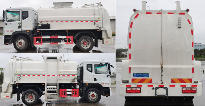 程力威牌CLW5160TCA6型餐廚垃圾車 程力威牌CLW5160TCA6型餐廚垃圾車